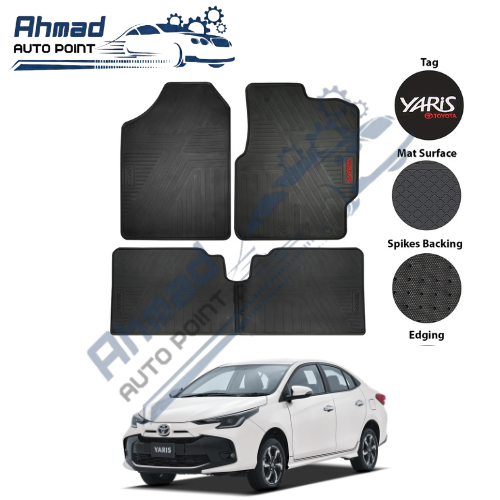 Toyota Yaris Rubber Mats