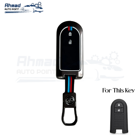 Daihatsu Mira & Toyota Passo Metal Key Cover Premium