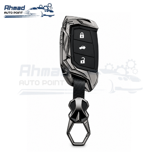 Mg Hs Batman Style Metal Key Fob Case