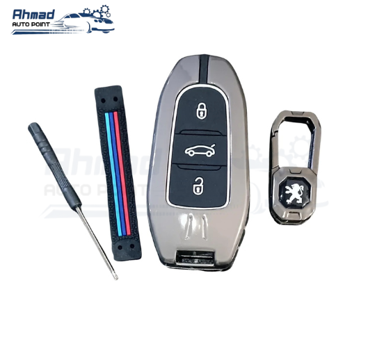 Peugeot 2008 Metal Key Cover