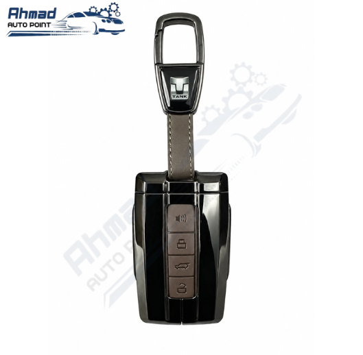 TANK 500 Premium Leather & Metal Key Cover