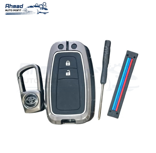 Toyota C-HR Metal Key Cover Premium Quality